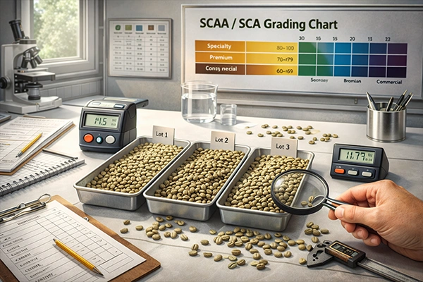 Grading Kopi SCAA SCA: Standar Penilaian Biji Kopi