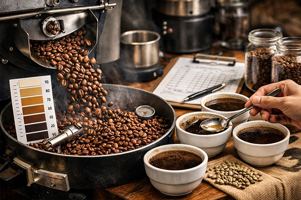 Roasting dan Cupping Biji Kopi