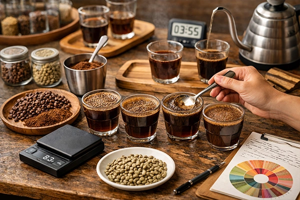 Cupping Biji Kopi Pemula